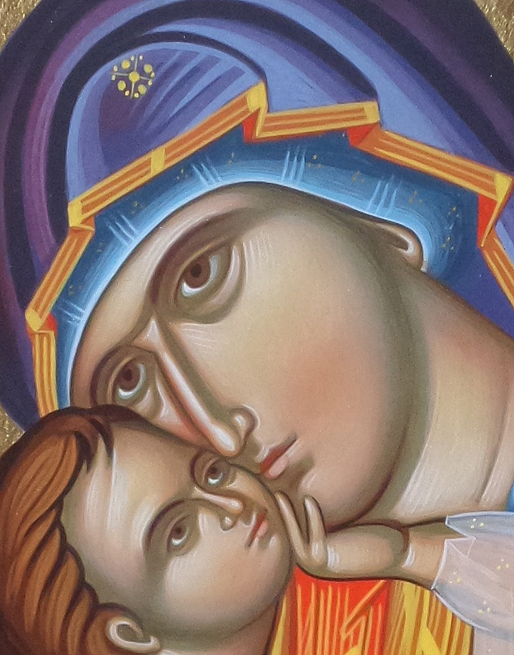 Virgin Mary Glikofilousa from Monastery Filotheou - 3