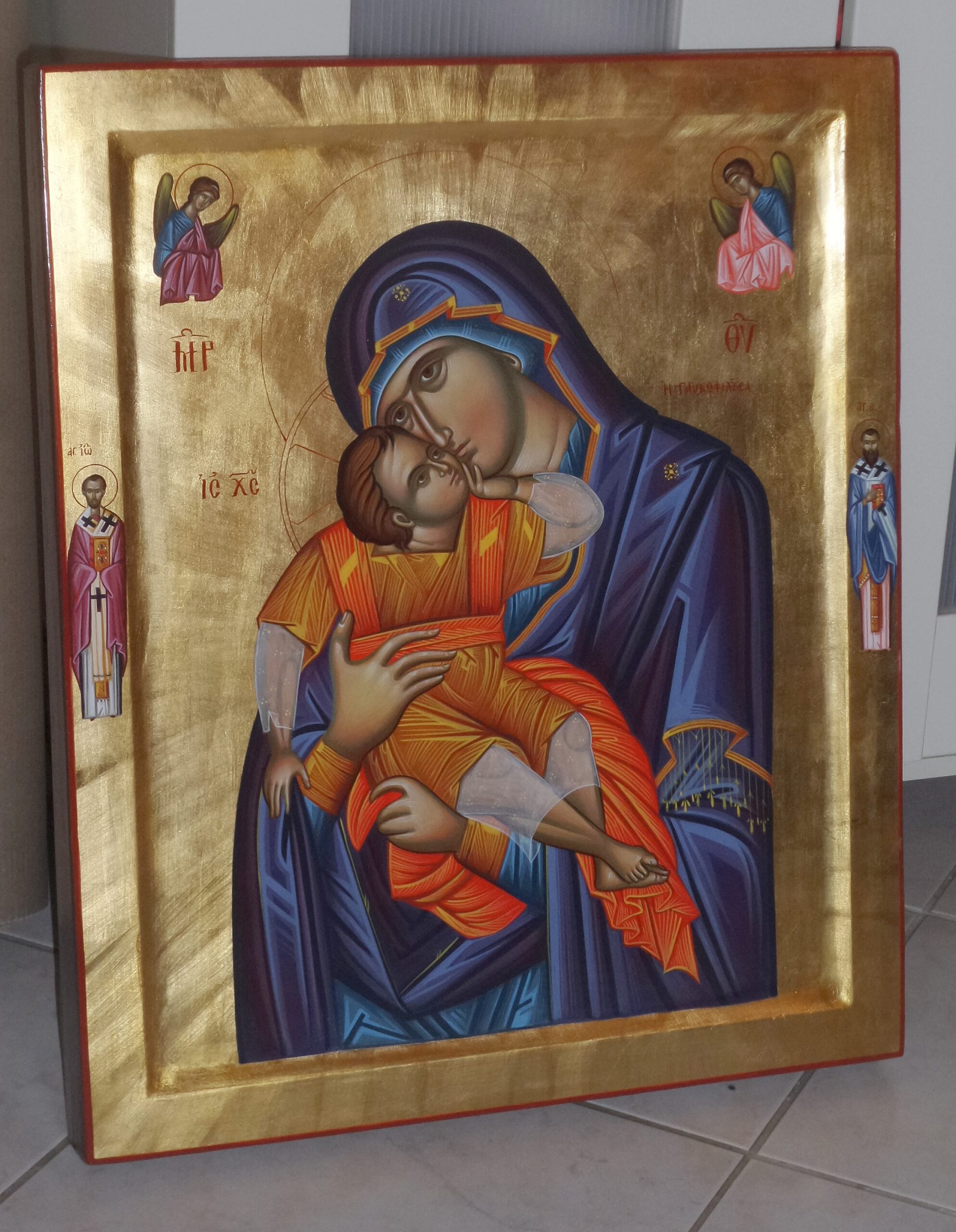 Virgin Mary Glikofilousa from Monastery Filotheou - 4