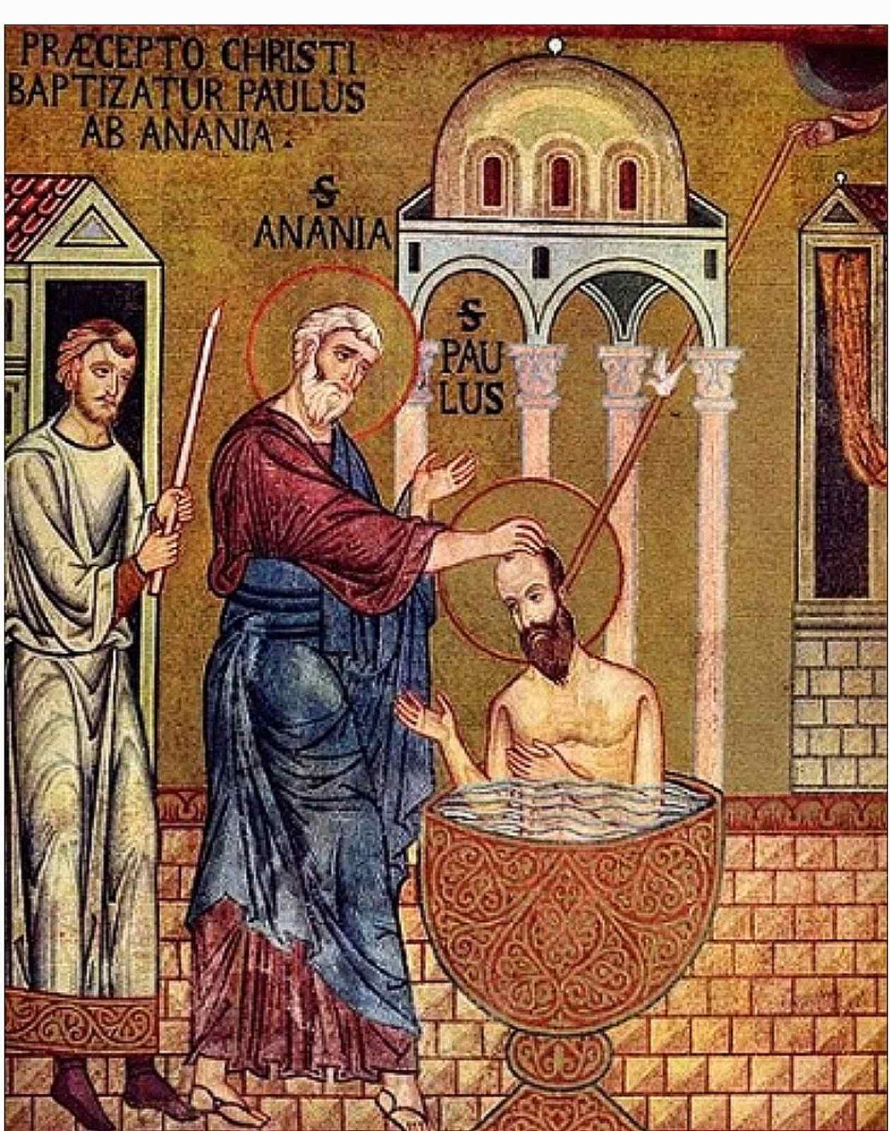 The Baptism of Saint Apostle Paul/The Metastasis of Saint John the Theologian/Handpainted Icons/CUSTOM ORDER
