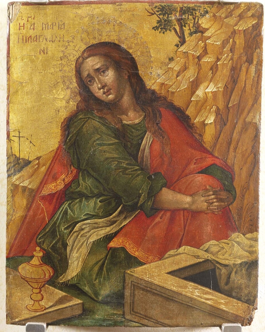 Mary Magdalene/The Ladder of Divene/Handpainted Icons/CUSTOM ORDER